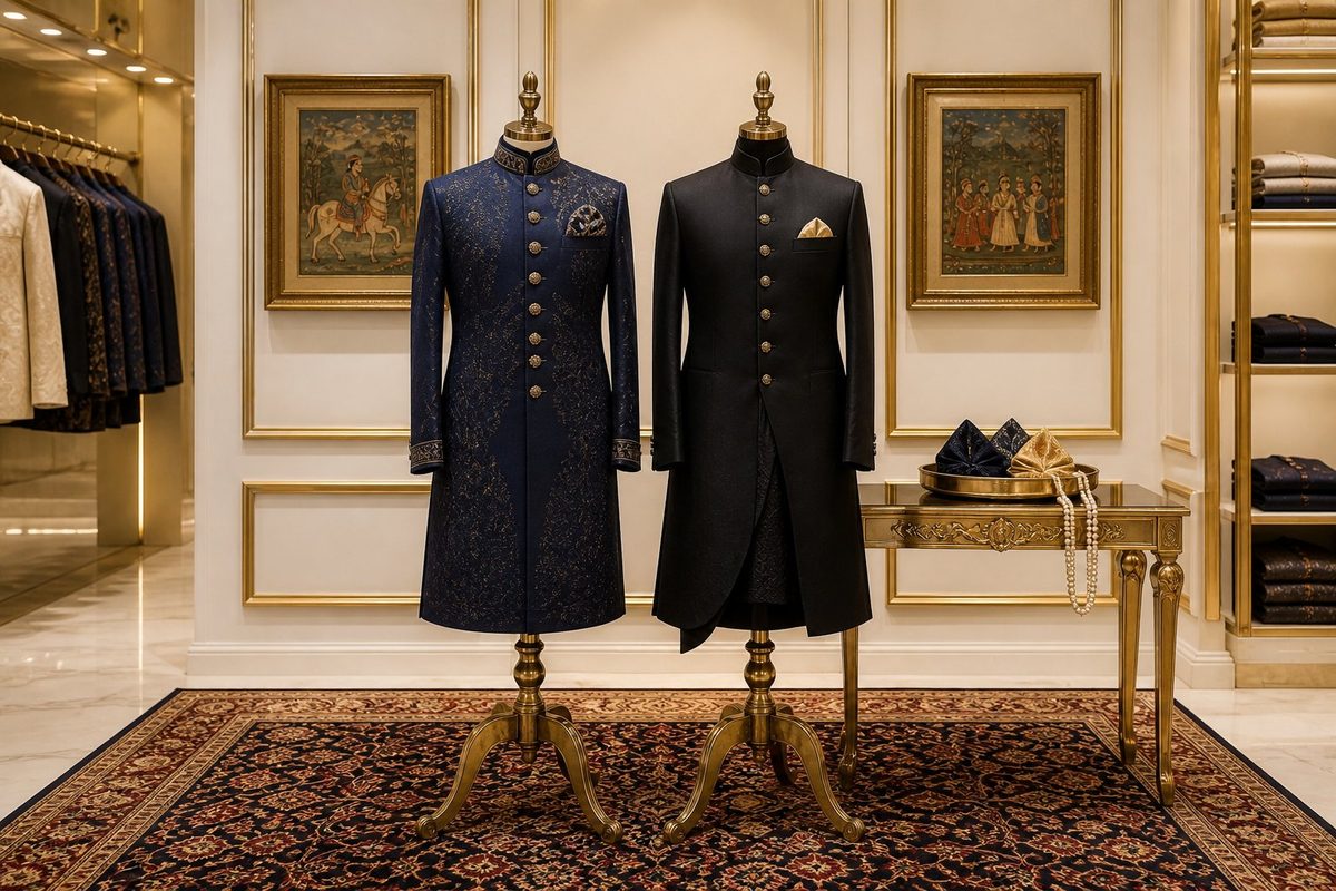 Sherwani bandhgala dry cleaning Kolkata — The Swiss Laundry